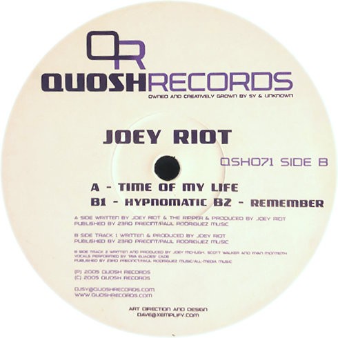 Time Of My Life / Hypnomatic / Remember