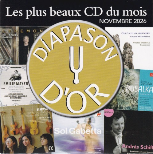 Les Plus Beaux CD du mois — novembre 2026