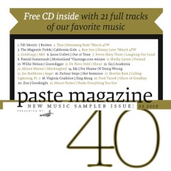 Paste Magazine Sampler #40: March 2008