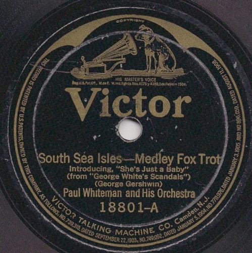 South Sea Isles Medley, Introducing, "She's Just A Baby" / Rosy Cheeks