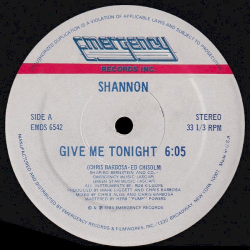 Give Me Tonight