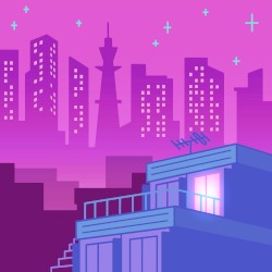 東京の夜