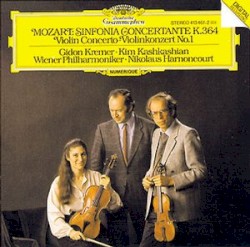 Sinfonia concertante K. 364 / Violinkonzert No. 1