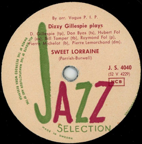 Sweet Lorraine / Dizzy Does It