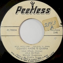 Cuando nadie te quiera / Anoche estuve llorando