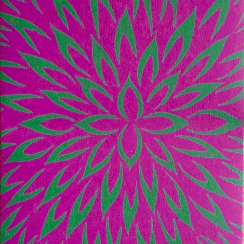 Lotus Blossoms Blooming in Four Directions