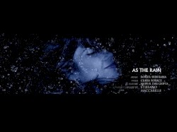 As the rain