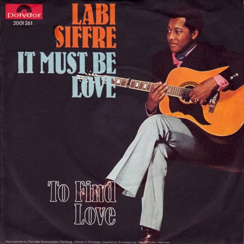It Must Be Love / To Find Love