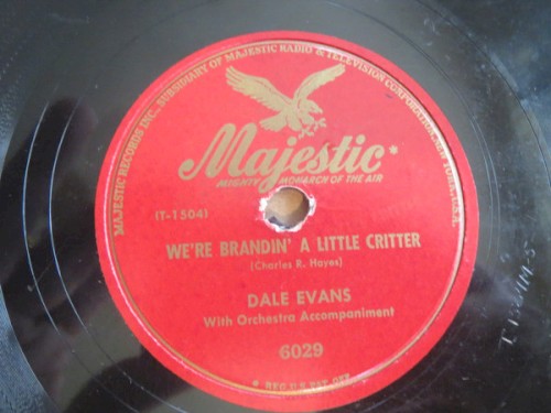 We're Brandin' a Little Critter / Aha San Antone