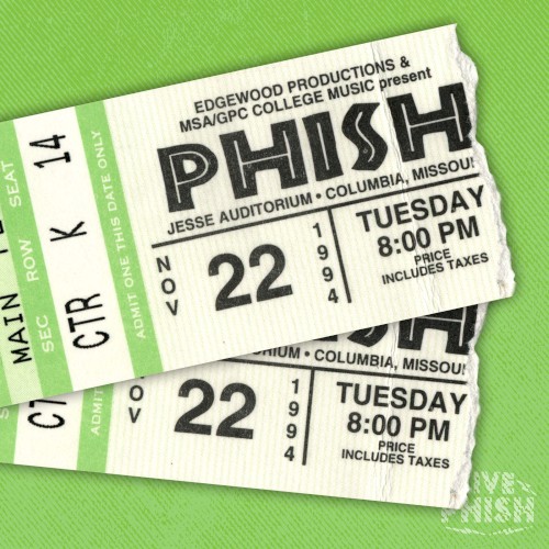 1994‐11‐22: Jesse Auditorium – University of Missouri Columbia, MO, USA