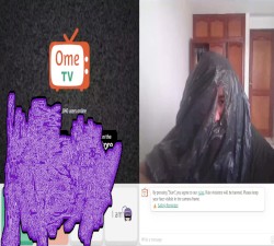 Masturbating on OmeTV