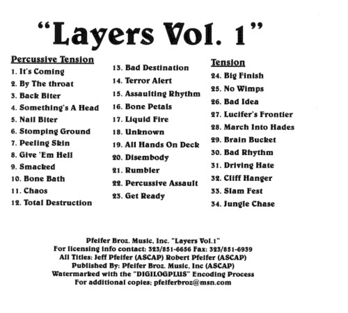 Layers, Volume 1