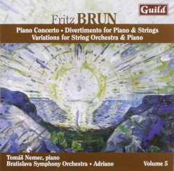 Piano Concerto / Divertimento for Piano & Strings / Variations for String Orchestra & Piano