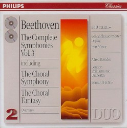 The Complete Symphonies, Vol. 3 (Including The Choral Symphony / The Choral Fantasy)