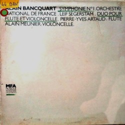 Symphonie N°1 / Duo Pour Flute Et Violoncelle