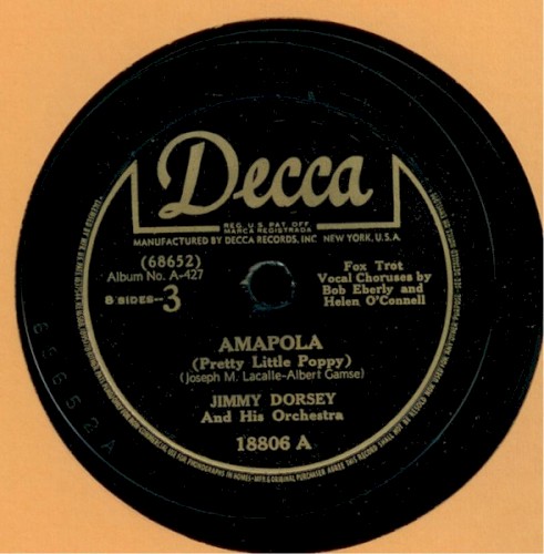 Amapola (Pretty Little Poppy) / Maria Elena