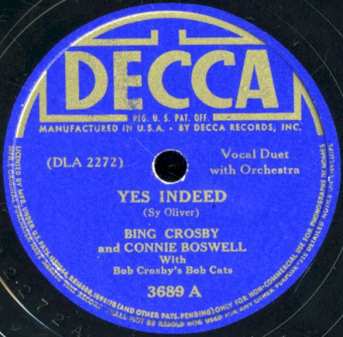 Yes Indeed / Tea for Two