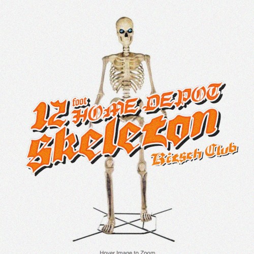 A 12 Foot Home Depot Skeleton