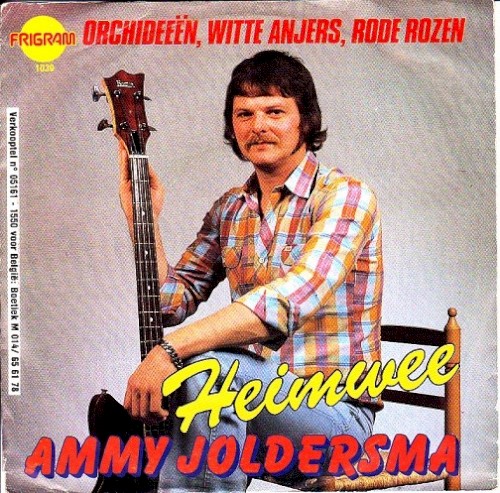 Heimwee / Orchideeën, witte anjers, rode rozen