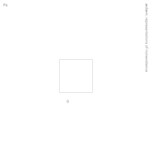 ædæm: representations of nonexistence
