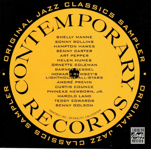 Contemporary Records: Original Jazz Classics Sampler