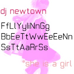 Flying between stars(*she is a girl)