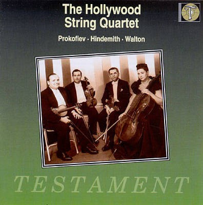 Prokofiev: String Quartet no. 2 / Hindemith: String Quartet no. 3 / Walton: String Quartet