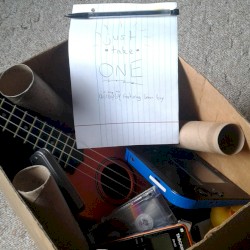 just take one