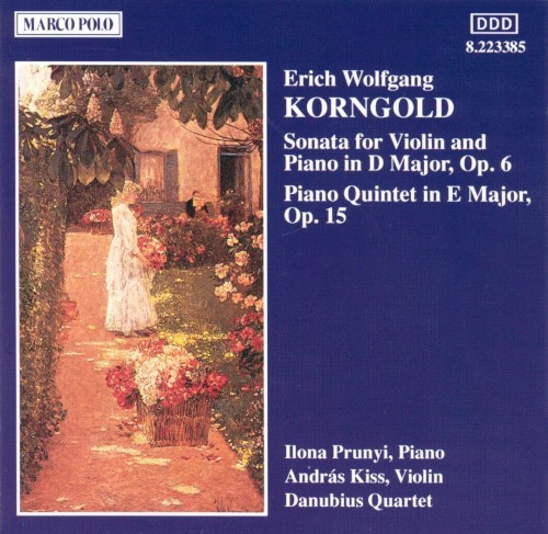 Sonata for Violin and Piano in D major, op. 6 / Piano Quintet in E major, op. 15