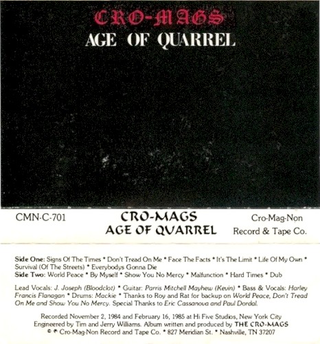 Age Of Quarrel