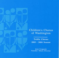 2003-2004 Season Treble Chorus