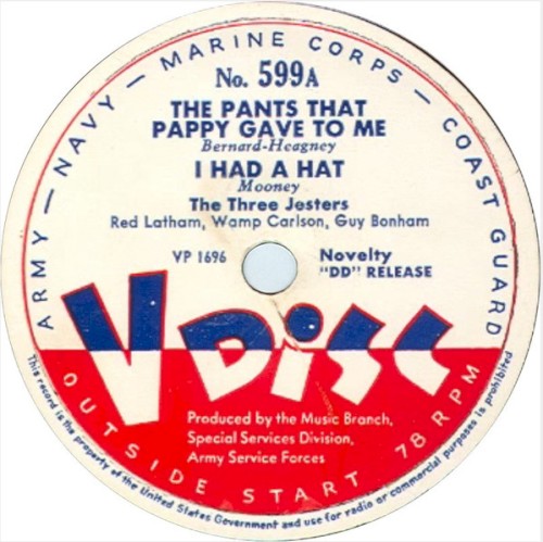 The Pants That Pappy Gave to Me / I Had a Hat / By the Waters of the Minnetonka / What Would Annie Say / Busy Holiday