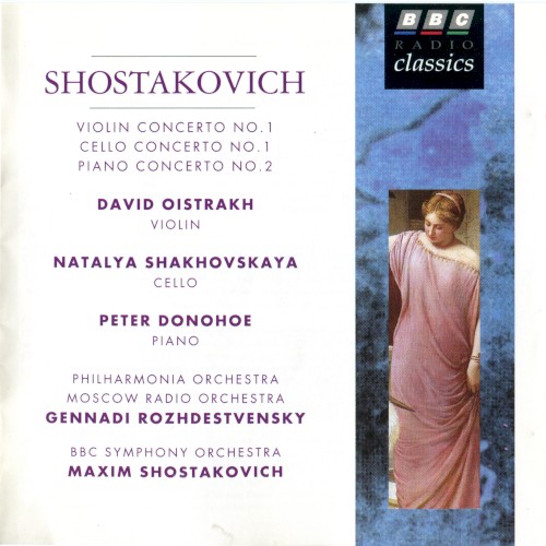 Violin Concerto no. 1, Cello Concerto no. 1, Piano Concerto no. 2