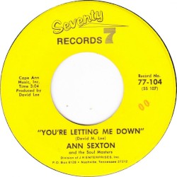 You’re Letting Me Down / You’ve Been Gone Too Long