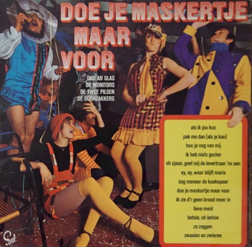 “Doe je maskertje maar voor” en andere carnavalshits