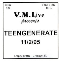 11/2/95 Empty Bottle, Chicago IL