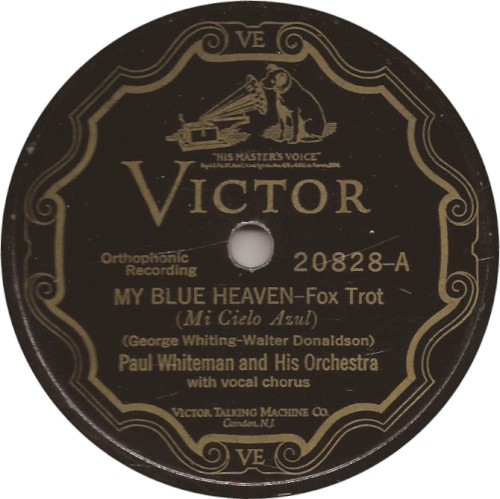My Blue Heaven / All by My Ownsome