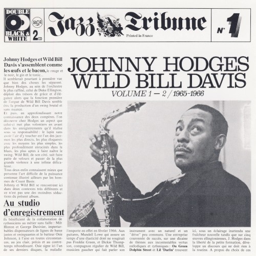 Johnny Hodges and Wild Bill Davis, Volume 1–2 (1965–1966)