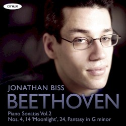 Piano Sonatas, Vol. 2: Nos. 4, 14 "Moonlight" & 24 / Fantasy in G minor