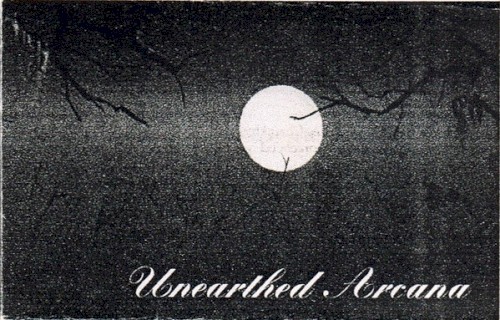 Unearthed Arcana