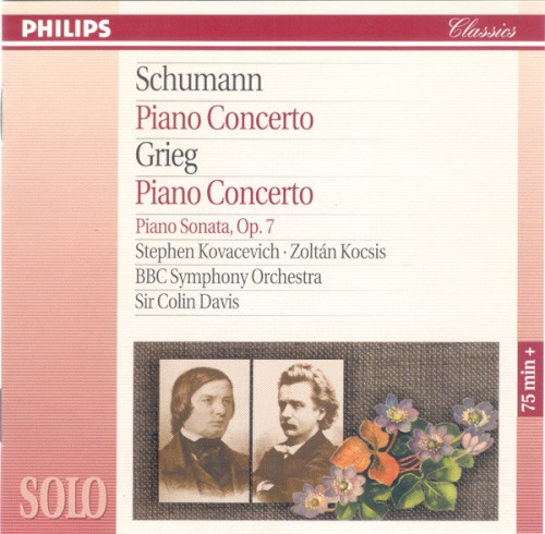 Schumann: Piano Concerto in A minor op. 54 / Grieg: Piano Concerto in A minor op. 16 / Piano Sonata in E minor op. 7