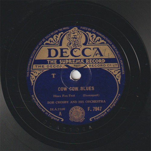Cow Cow Blues / Dry Bones
