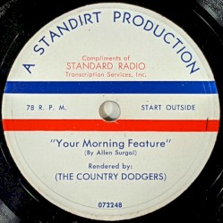 Your Morning Feature / Gracie La Groove (That Platter Spinnin' Gal)