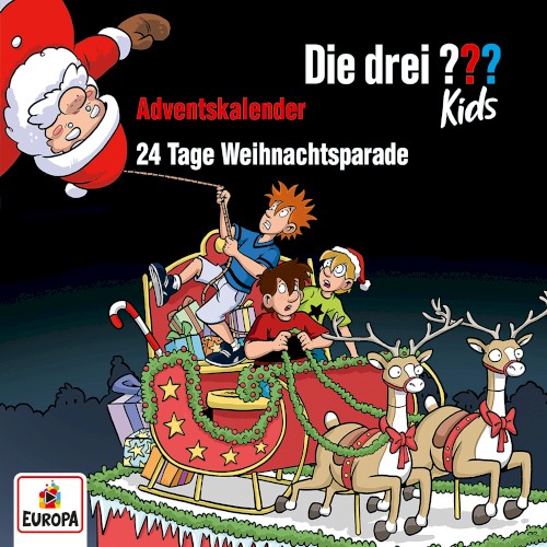 Die drei ??? Kids Adventskalender 2025: 24 Tage Weihnachtsparade