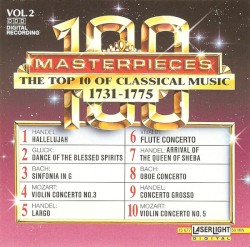 100 Masterpieces, Volume 2: The Top 10 of Classical Music 1731-1775