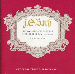 Sonatas and Partitas for Solo Violin