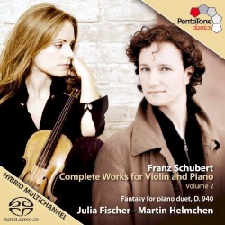 Complete Works for Violin and Piano, Volume 2