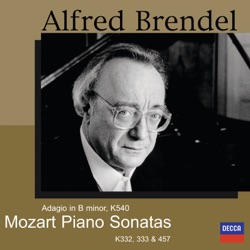 Piano Sonatas K. 332, K. 333, K. 457 / Adagio in B minor, K. 540