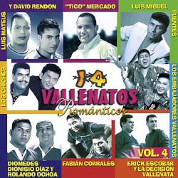 14 vallenatos románticos, volumen 4