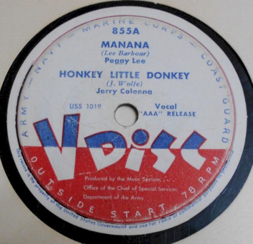 Manana / Honkey Little Donkey / Cigarettes, Whiskey and Wild Wild Women / Blue Melody